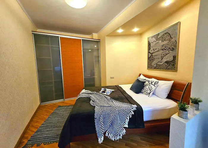 Old Town With Stunning River View Steps By Dome Square And Presidential Castle *