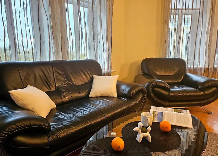 Old Town With Stunning River View Steps By Dome Square And Presidential Castle